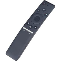 AULCMEET BN59-01266A-B Voice 7in1 Replace Remote Control for Samsung Smart HDTV UN65MU8000FXZA UN65MU9000FXZA UN49MU7000FXZA UN65MU650D UN65MU700D UN65MU800D UN49MU7500FXZA UN49MU7500FXZA