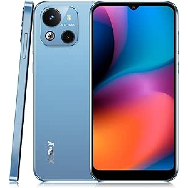 XGODY Mobile Phone Without Contract X18, Smartphone Cheap 4G Android 10 Mobile Phone with 4000 mAh and 6.3 Inch Display, 2GB + 16GB 256GB Expandable, Dual SIM Quad Core, 8MP + 5MP, Face ID GPS Mobile