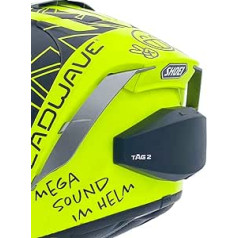 Headwave HeadwaveTAG-002 Bluetooth skaļrunis motociklu ķiverēm, mūzikai un navigācijas uzvednēm, austiņām, skaņas sistēmai, skaļai un mega skaņai