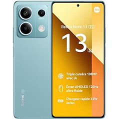 Xiaomi Redmi Note 13 5G 256GB/8GB RAM ar divām SIM kartēm Ocean Teal