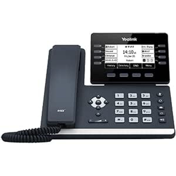 Yealink IP telefons SIP-T53 VoIP tālrunis, melns