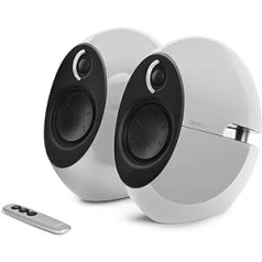 EDIFIER Luna E25 Design-Lautsprecherset ar Bluetooth (74 vati), weiß