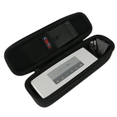 Khanka EVA Hard Case ceļojumu pārnēsāšanas glabāšanas soma Bose Soundlink Mini 2 / II Bluetooth pārnēsājamam bezvadu skaļrunim — der sienas lādētājam, lādēšanas turētājam. Sader ar Bose TPU mīksto vāku.