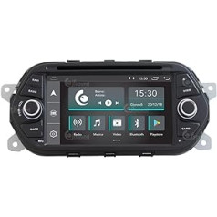 Personalizēts automašīnas radio priekš Fiat Tipo Android GPS Bluetooth WiFi USB DAB+ skārienekrāns 7 collu 4Core Carplay Android Car