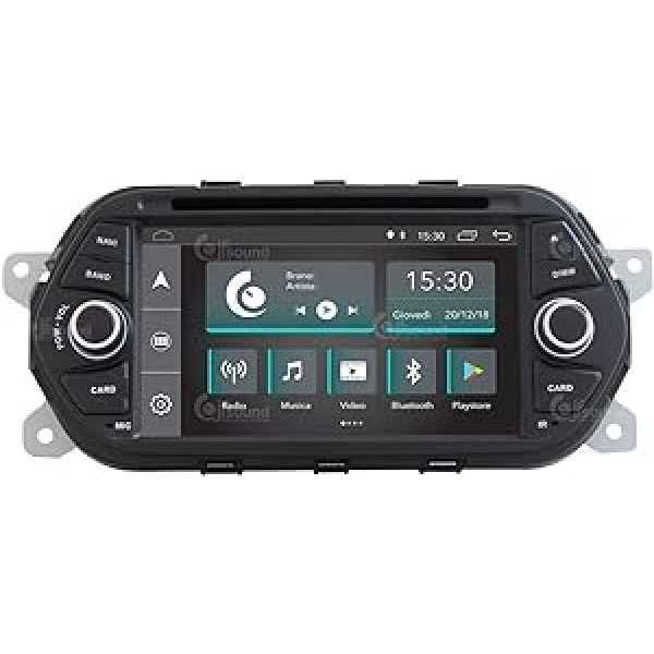 Personalizēts automašīnas radio priekš Fiat Tipo Android GPS Bluetooth WiFi USB DAB+ skārienekrāns 7 collu 4Core Carplay Android Car