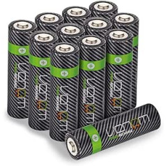 Venom Power Recharge AA akumulatori 2100mAh lielas ietilpības iepakojums pa 12