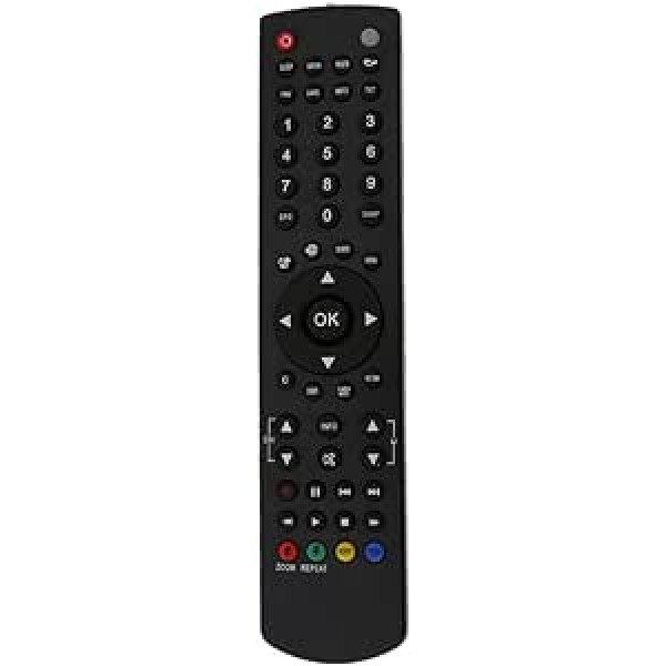 121AV RC-1910 RC1910 Remote Control for Sharp Toshiba Luxor Sanyo Polaroid Bush Specific Model Replace 22D1333B 22D1334B P22LEDDVD12 P24LED12 LED22916TV 22DL502B 22DL504B 22DL704B 22L1337DB