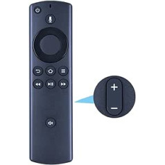 Voice Remote Control Replacement for Smart TV Stick (4K, 4K Max, Lite), TV Cube (1st Gen 2nd Gen), Smart TV Stick (2nd Gen,3rd Gen)