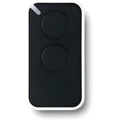 1 x Era-Inti Original Remote Control for Gate 2 Buttons 433.92 MHz with Random Code Replacement for Very VR One, ON1, ON2 and Flor, FLO2R-S and FLO1R-S