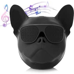 Zerone Creative Dog Shaped Speaker, Portable Music Player with Stereo Sound in the Shape of a Dog, Wireless Bluetooth Speaker