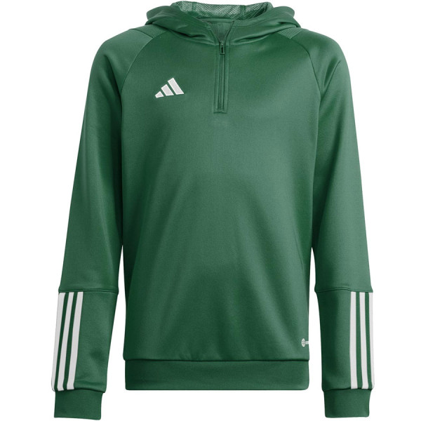 Adidas TIRO 23 C Hoodie Jr futbola džemperis HU1357 / zaļš / 152 cm