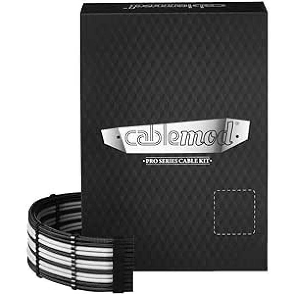 CableMod PRO C-Series Sleeved Cable Kit ModMesh - PC Netzteil Kabel Set mit Kabelkamm - Kabel Sleeve für Corsair RMi/RMX/RM (Black Label) Modular Netzteile - PC Kabelmanagement