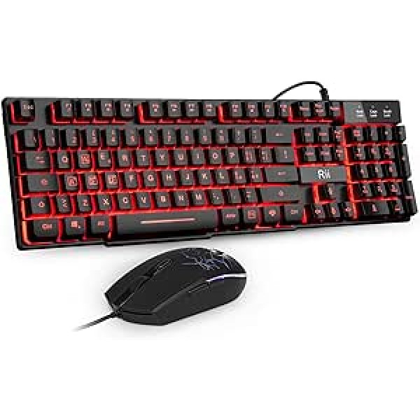 Rii Gaming RK101 (itāļu QWERTY izkārtojums)