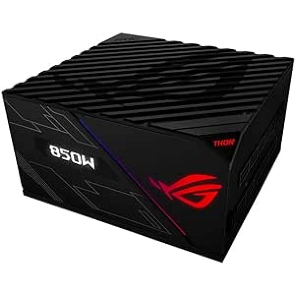 ASUS ROG Thor-850P Platinum Netzteil (Aura Sync, OLED Display, 0dB-Kühlung)