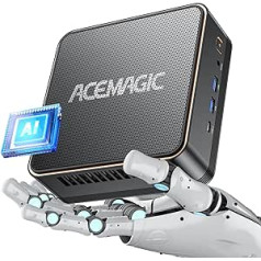 ACEMAGIC F2A Mini Gaming PC, Intel Ultra 5 155H, 32GB DDR5 1TB NVME SSD, Mini Computer with WiFi7 Bluetooth 5.4