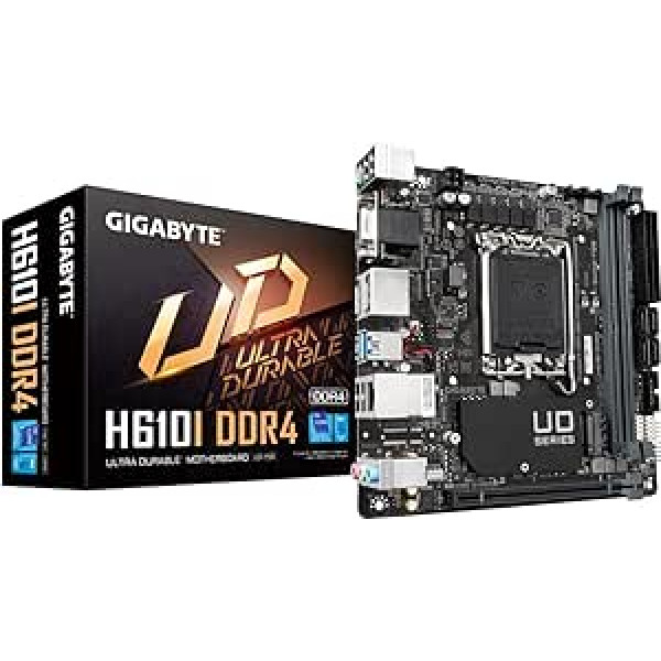 Gigabyte H610I DDR4 Socket 1700/H610 Express/DDR4/S-ATA 600/Mini-ITX