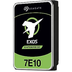 Seagate Exos 7E10 Enterprise Class 10TB iekšējais cietais disks, 3,5 collas, modeļa Nr.: ST10000NM017B
