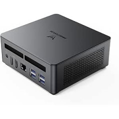 MINIS FORUM Venus UM790 Pro Mini PC AMD Ryzen 9 7940HS Precīzs 5,2 GHz, 64 GB DDR5 1 līdz SSD ar AMD Radeon 780M, 4X USB3.2, 2X USB4, 2X HDMI 2.1, 2X PCIe4.6E, Wi-5.Fie4.0 , RJ45 2,5 G