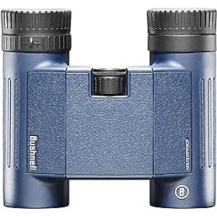 Bushnell - H2O 2 - Binoculars - 8x25 Dark Blue - Roof Edge - Fully Coated - Waterproof/Anti-Fog - Rotating Eyecups - Water Sports - Boating - 138005R