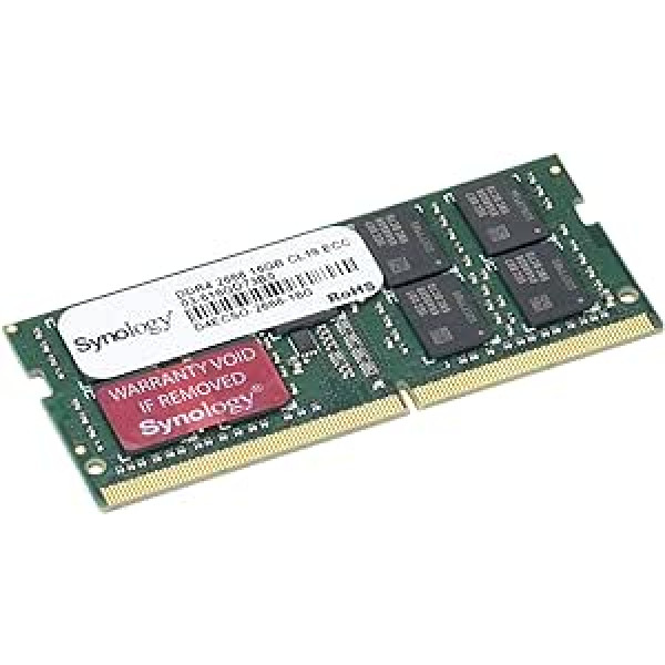 Synology RAM DDR4-2666 ECC SO-DIMM 16 GB (D4ECSO-2666-16G)