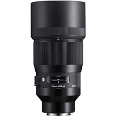 Sigma 135 mm F1.8 DG HSM objektīvs ar filtra vītni, 82 mm objektīva bajonete, melns