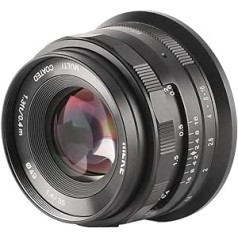 Meke MK-35 mm F1.4 manuālā fokusa lielas apertūras objektīvs, kas saderīgs ar Nikon APS-C bezspoguļa kameru, piemēram, Z6 Z7 Z50