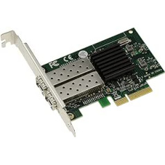 KALEA-INFORMATIQUE PCIe kontrollera karte Gigabit LAN tīkls 1G Ethernet ar diviem LC SFP šķiedru portiem Intel I82576 mikroshēmojumu