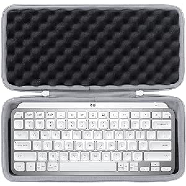 co2CREA Case Hard Travel Protective Case for Logitech MX Keys Mini Wireless Keyboard (Case Only, Keyboard Not Included)