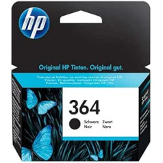 HP CB316EE 364 oriģinālā melnā tintes kasetne, viens iepakojums