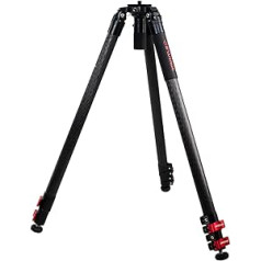 IFOOTAGE Gazelle TC9 Camera Tripod, Camera Tripod, Photo Tripod, Tripod Camera Flexible, Basic Monopod, Foot Pad & Spike, Carry Bag, 165 cm, Load 12 kg