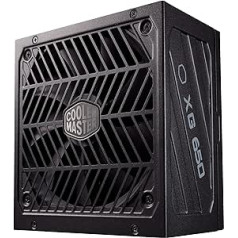 Cooler Master XG650 Platinum PC maitinimo šaltinis (ES) – 80 PLUS platininis (+92 % efektyvumas), 650 W maitinimo blokas, visiškai modulinis, 100 % japoniški kondensatoriai, 135 mm FDB ventiliatorius, juodas