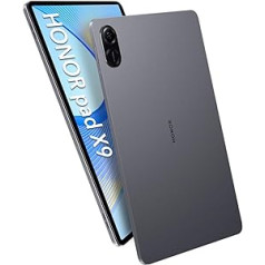 HONOR PAD X9 planšetdators, 11,5 collu 120 Hz 2K pilnskata displejs, 6 telpiskās skaņas skaļruņi, 4 + 128 GB WiFi, Android 13 planšetdatora telpa, pelēka