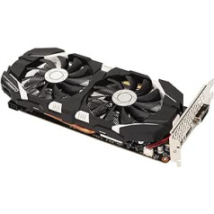 Annadue GTX 1060 GDDR5 dviejų ventiliatorių stalinio kompiuterio vaizdo plokštė 4K HDR 8008MHz, skirta GTX 1060 6GB, GTX 1060 5GB, GTX 1060 3GBGTX 1060 6GB, GTX 1060 5GB, GTX3060