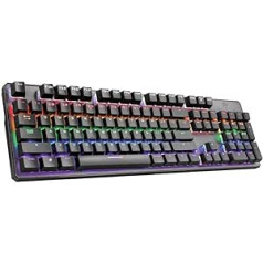 Trust Gxt 865 Asta mehāniskā viena izmēra tastatūra