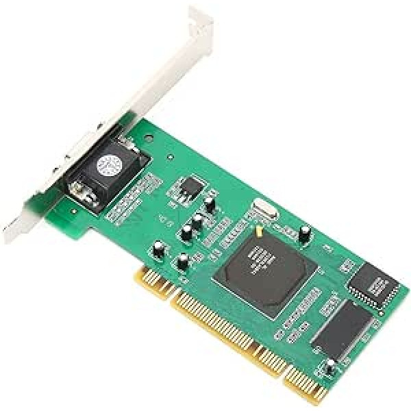 VGA PCI 8MB 32 bitu galddatoru piederumi Multi displejs priekš ATI Rage XL SDRAM Metāla + PCB grafikas karte PC grafikas karte