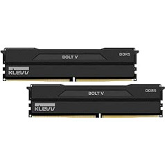 KLEVV Bolt V 32 GB (2 x 16 GB) DDR5 spēļu RAM 6400MT/S CL32 atmiņas moduļa komplekts