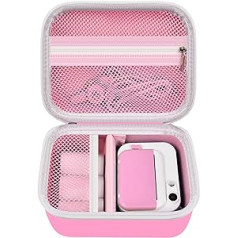 PAIYULE Case for Uleway Children's Camera, Digital Camera Print Instant Camera for MINIBEAR/GlobalCrown/Gofunly/USHINING Digital Print Camera and Memory Card, lightpink, Kids Backpack