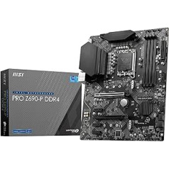 MSI PRO Z690-P DDR4, PROZ690-PDDR4, Black