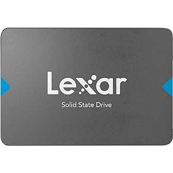 Lexar NQ100 SSD 1,92 TB 2,5 collu SATA III iekšējais cietvielu disks, lasīšanas ātrums līdz 550 MB/s (LNQ100X1920-RNNNU)