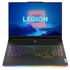 Lenovo Legion 9i spēļu klēpjdators | 16 collu 3,2K mini LED displejs | 165 Hz | Intel Core i9-14900HX | 64 GB RAM | 2TB SSD | NVIDIA GeForce RTX 4090 | Win11 Sākums | QWERTZ | Pelēks