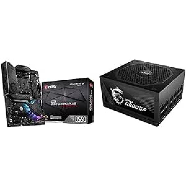 MSI MPG B550 Gaming Plus + MPG A850GF