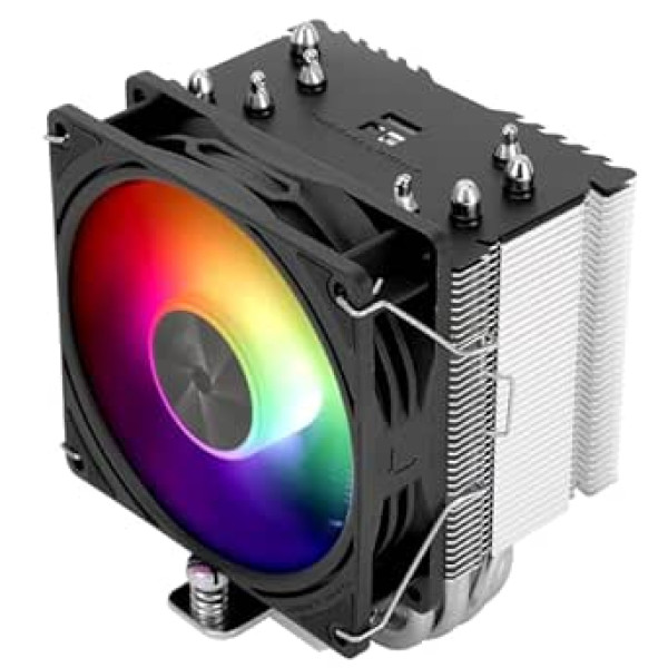 Thermalright Assassin X 90 SE ARGB CPU dzesētājs, 92 mm PWM klusa ventilatora CPU gaisa dzesētāja atbalsts Intel Lga1700/1150/1151/1200, AMD AM4 AM5, datora dzesētājs (AX90 SE ARGB)