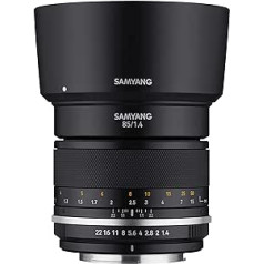 Samyang MK2 85 mm F1.4 telefoto objektīvs Canon EF