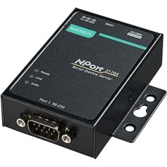 Moxa NPORT 5110 A – įrenginio serveris – 10 Mb LAN, 100 Mb LAN, RS-232 (NPort 5110 A)