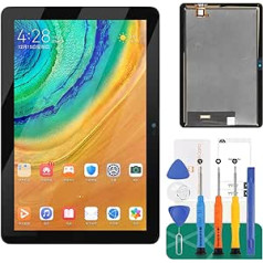 Kit for Amazon Kindle Fire HD8 10th Gen LCD Screen HD8 10th 2020 Screen Replacement K72LL4 Display Touch Digitizer Assembly (Black without Frame)