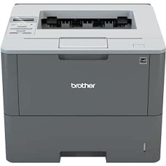 Brother HL-L6250DN A4 vienkrāsains Laserdrucker (46 Seiten/Min., Drucken, 1200 x 1200 dpi, Print AirBag für 400.000 Seiten), grau