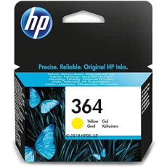 HP CB320EE 364 gelb Original Druckerpatrone für HP Deskjet 3070A, 3520; HP Photosmart 5510, 5515, 5520, 5525, 6510, 6520, 7510, 7520, C5324, C5380, C6324, C6380, B8550, D5460; HP Officejet 4620, 4622