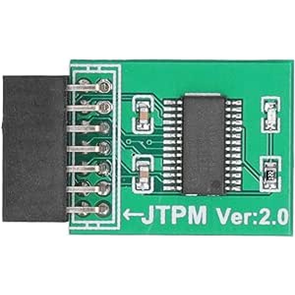 14 pin MSI TPM 2.0 moduļa LPC interfeisa spēcīgas šifrēšanas TPM moduļa platei Win11 Green