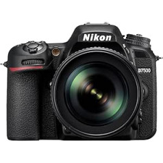 Nikon D7500 digitālās spoguļkameras korpuss, 20,9 MP, DX CMOS sensors bez optiskā zemfrekvences filtra