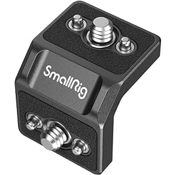 SMALLRIG x LensVid MD4360 Mini L formas montāžas plākšņu komplekts, 90° leņķis ar 3/8-16 pozicionēšanas atveri priekš ARRI, maksimālā slodze 1,2 kg fotografēšanai uz statīva, šaušana uz pleca, šaušana ar rokām